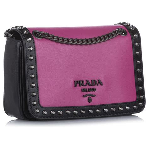 small pink prada purse|pink Prada purses crossbody.